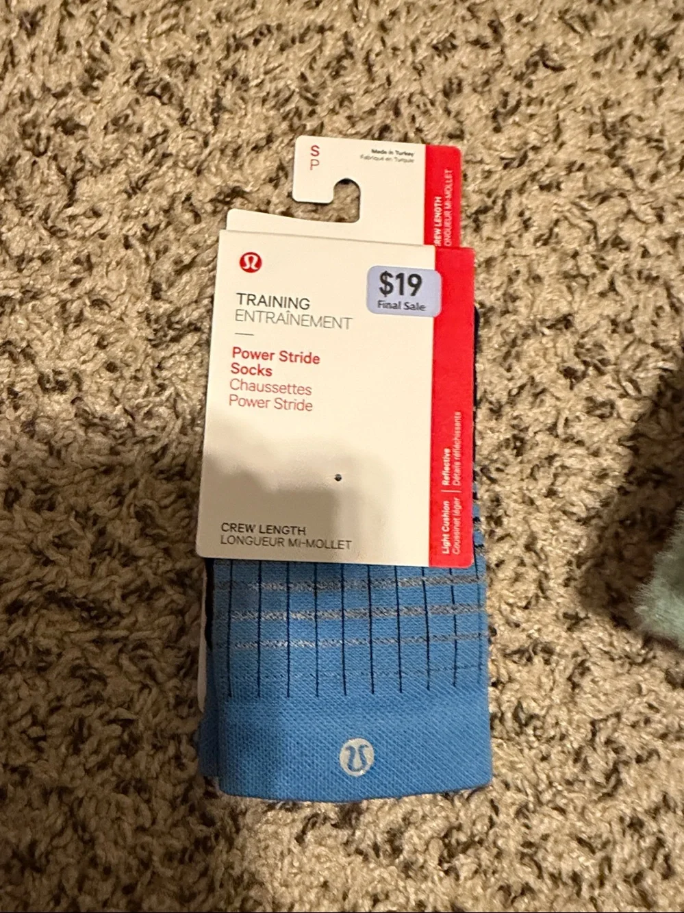 Brand new Lululemon woman’s socks sets-3pack+single